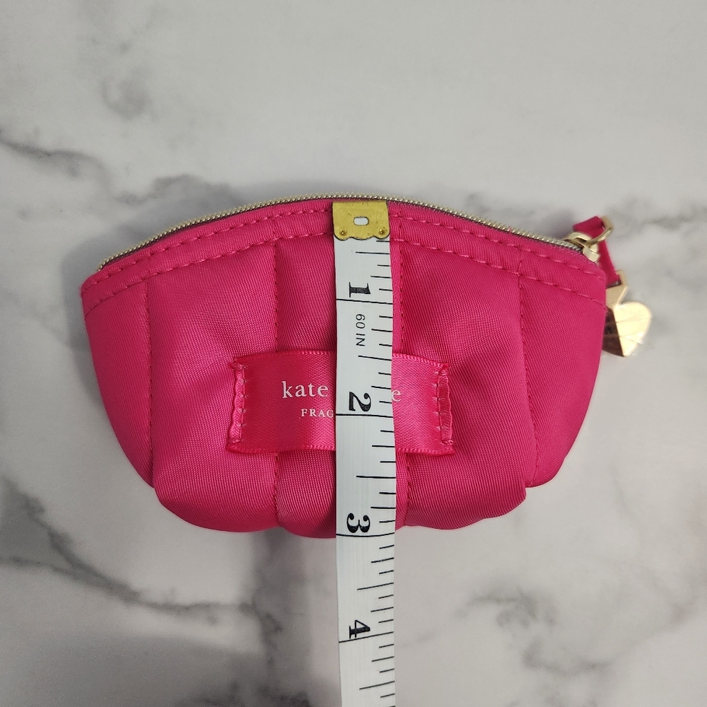 Kate Spade Quilted Pink Pouch Chic & Functional - Picture 9 of 9